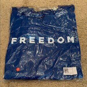 Blue FREEDOM Long Sleeve T-Shirt